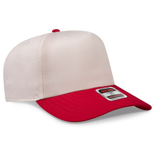 Redhead, White and Blue Snapback