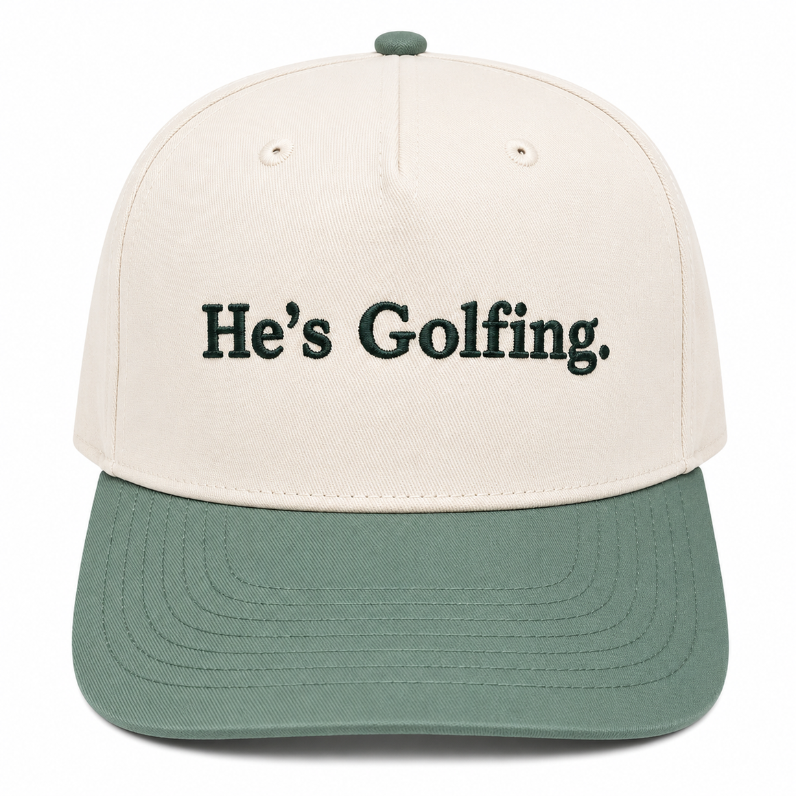 He's Golfing Snapback