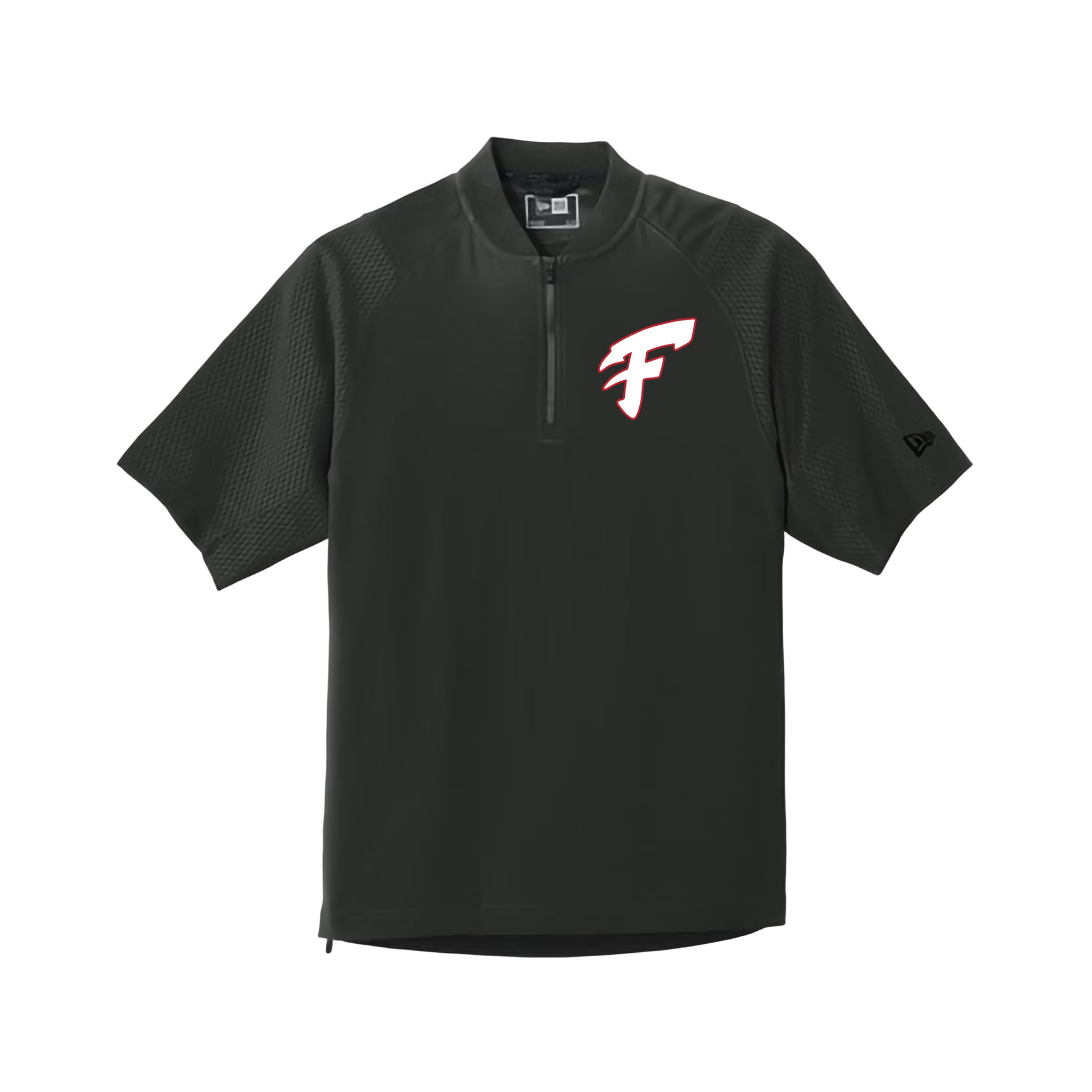 Flames Adult New Era® Cage Short Sleeve 1/4-Zip Jacket