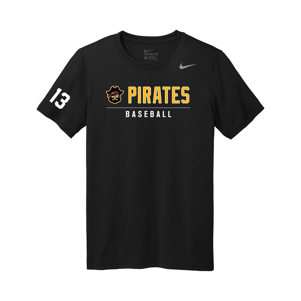 Pirates Adult Nike Legend Tee (Black)