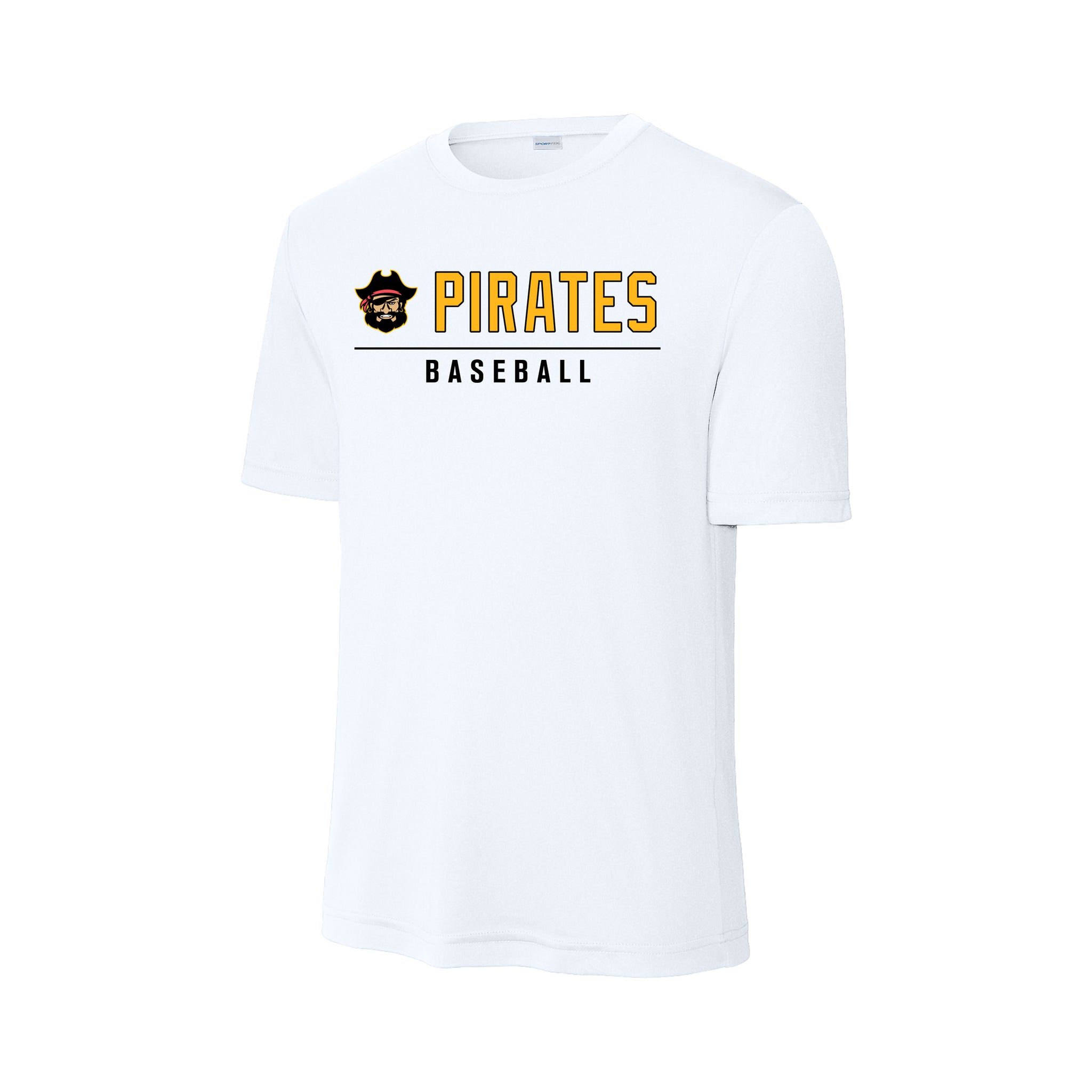 Pirates Youth Performance Tee (White)
