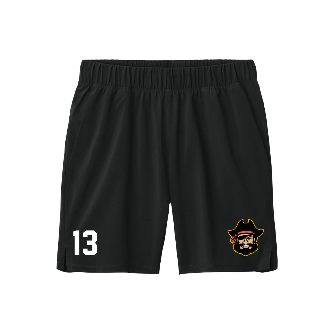 Pirates Adult Performance 7” Short (Black)