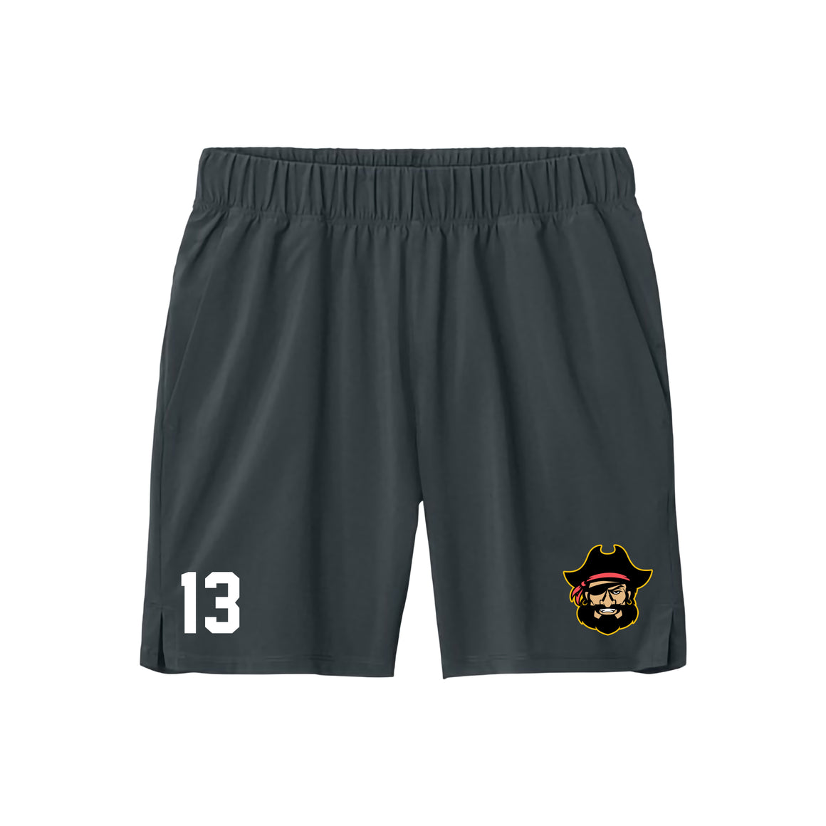Pirates Adult Performance 7” Short (Iron Grey)