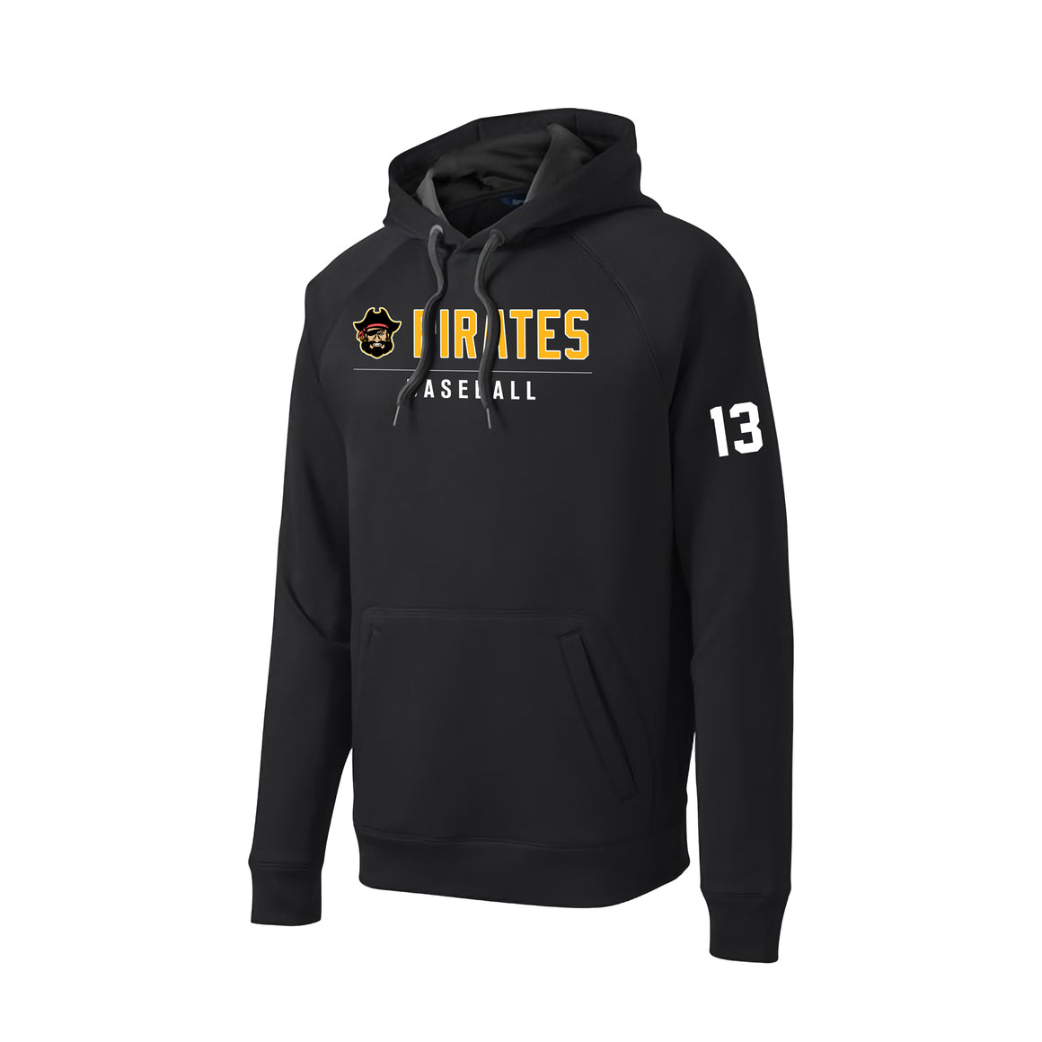 Pirates Adult Tech Fleece Hooded Sweatshirt