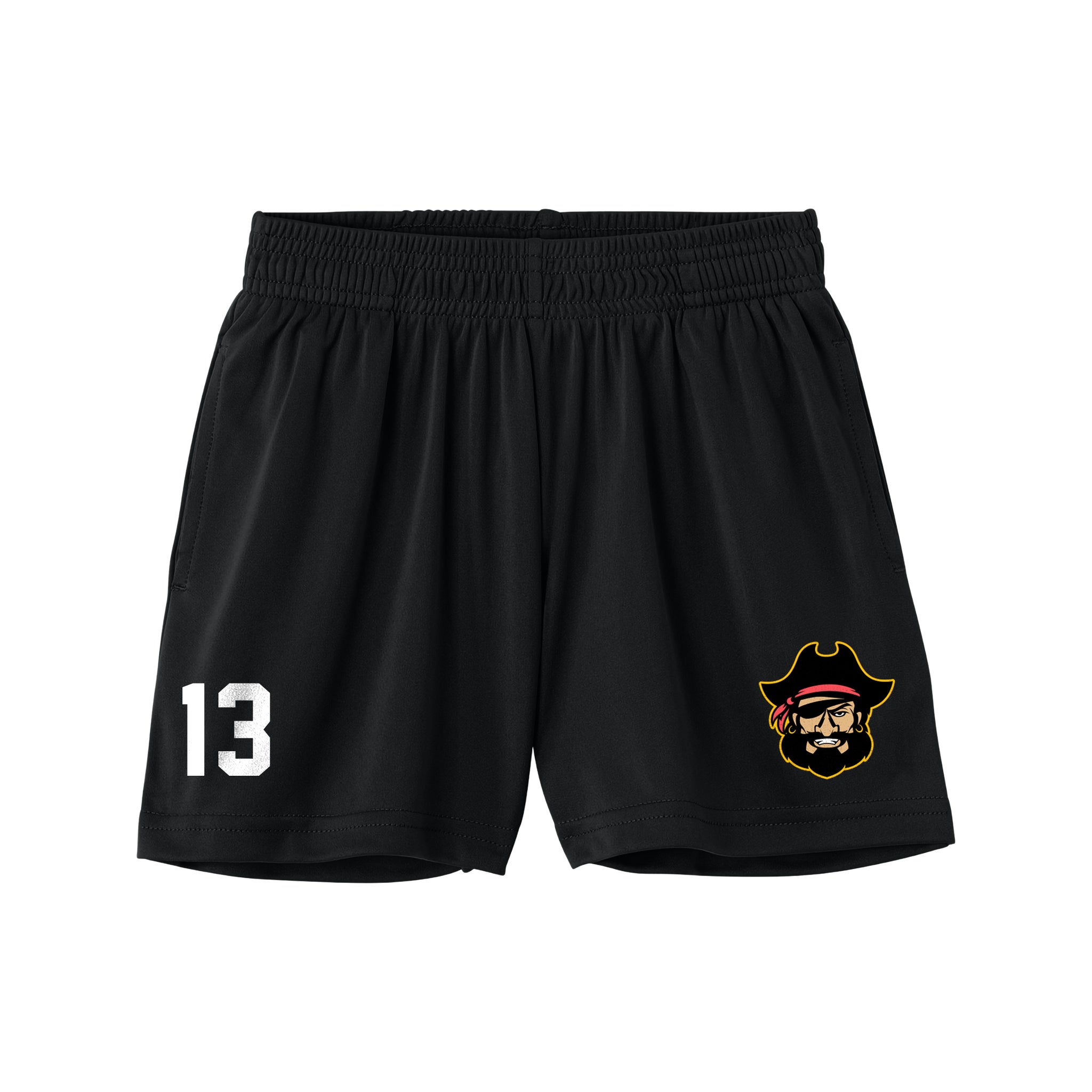 Pirates Youth Performance 5” Short (Black)