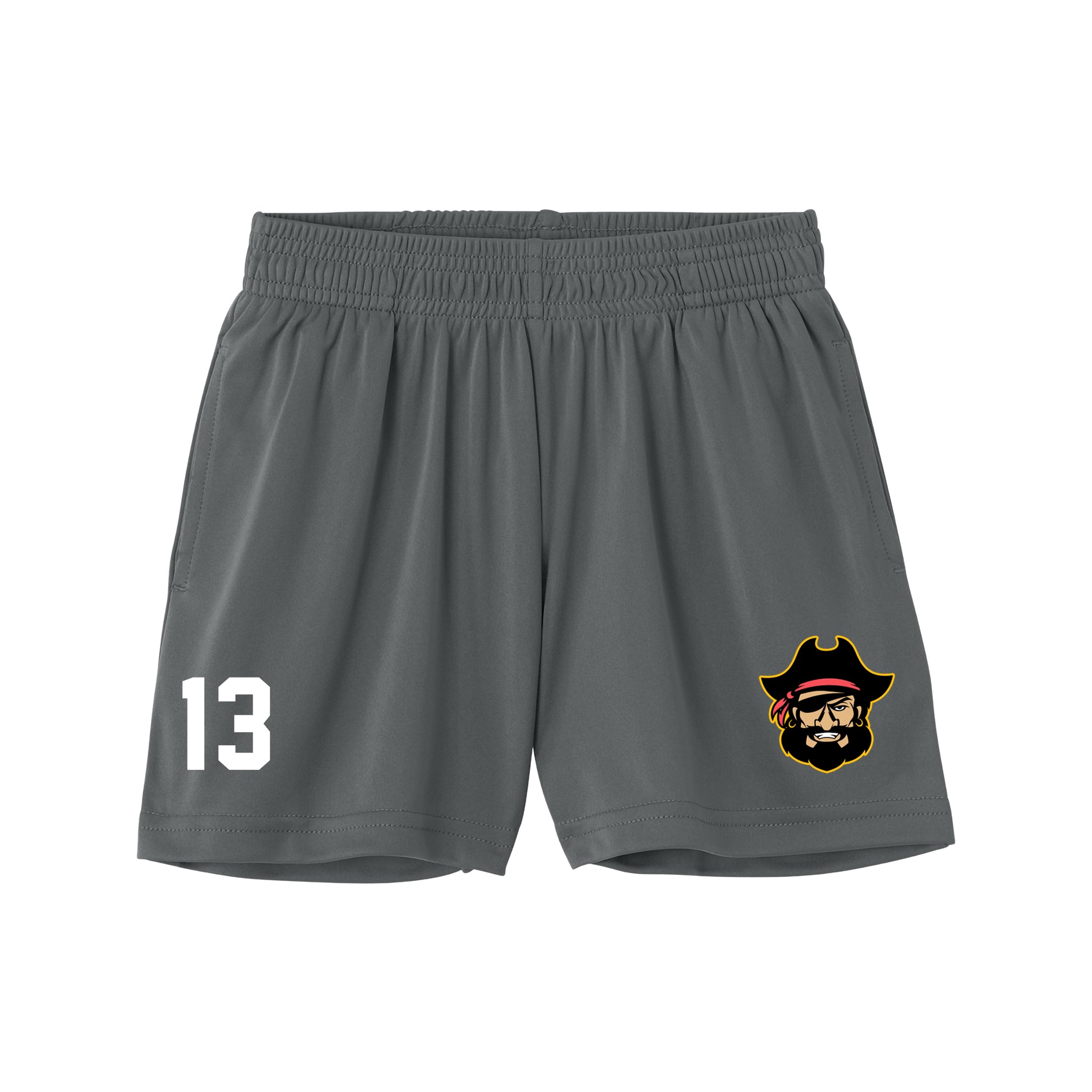 Pirates Youth Performance 5” Short (Iron Grey)