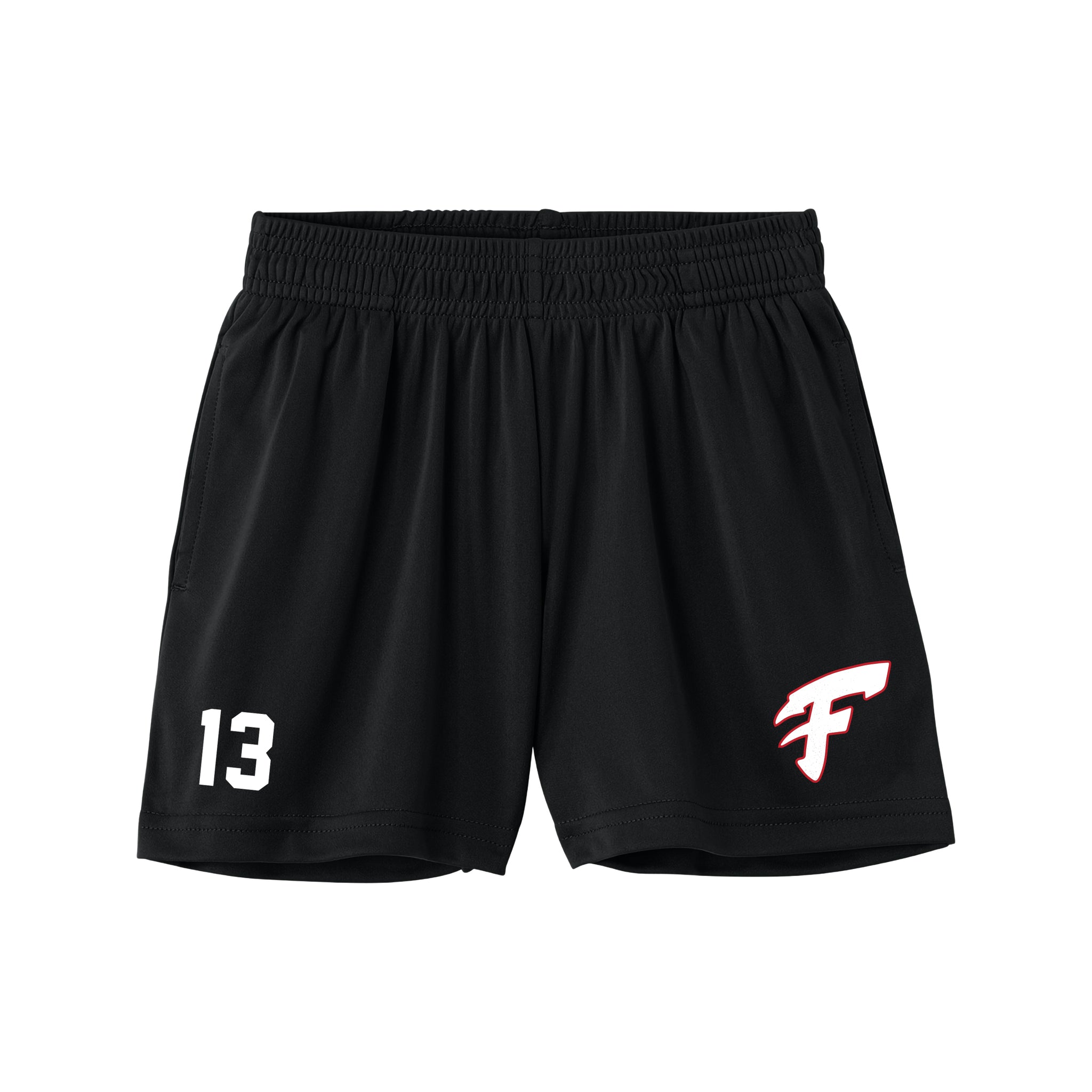 Flames Youth Performance 5” Short (Black)