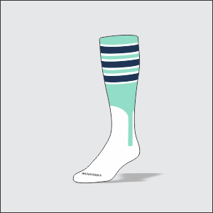 Custom Baseball Socks 2-in-1 Style D
