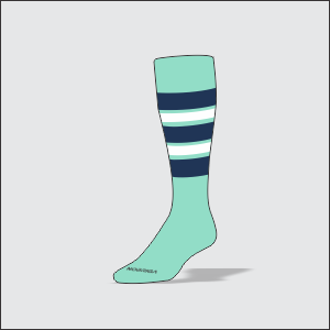 Custom Baseball Socks Style F