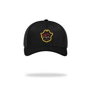 GE Pirates All Black Flexfit Trucker Hat