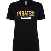Women's Pirates Baseball T-Shirts