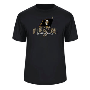 Men's Pirates Flag Baseball Shirt (Dri-fit or Cotton)