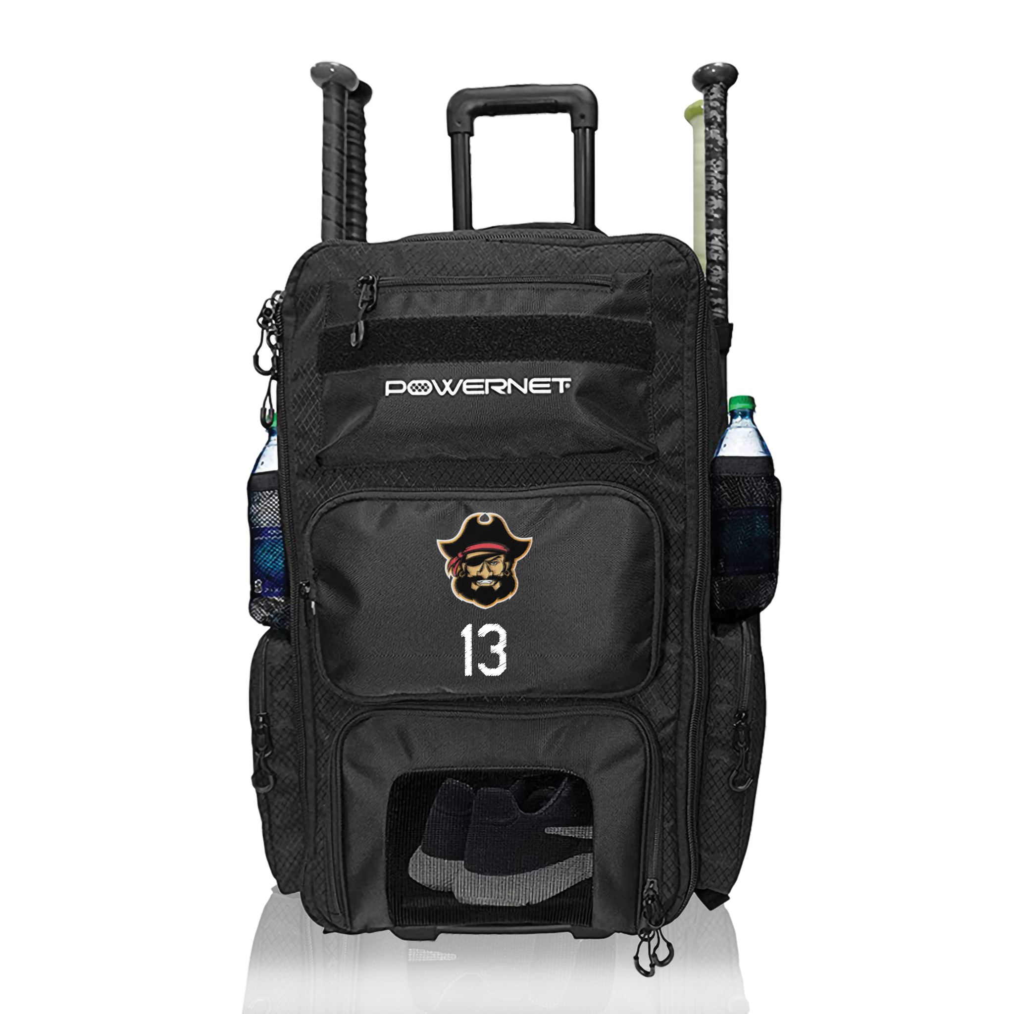 Custom Embroidered Powernet Odyssey Rolling Baseball Bag