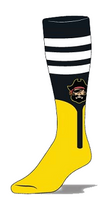 LE Custom Pirates Mascot Stirrup Style Sock